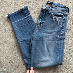 HUDSON Zoeey High Rise Straight Ankle Released Hem Jeans size 26